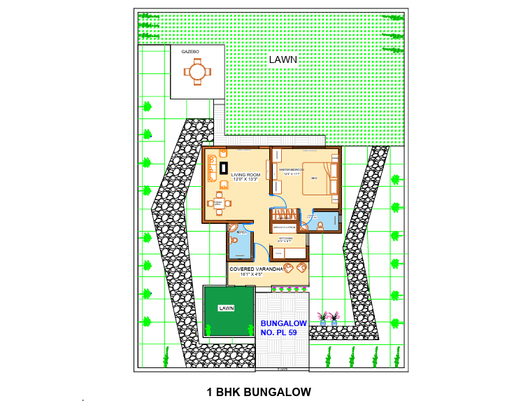 Vastu-compliant home floor plan