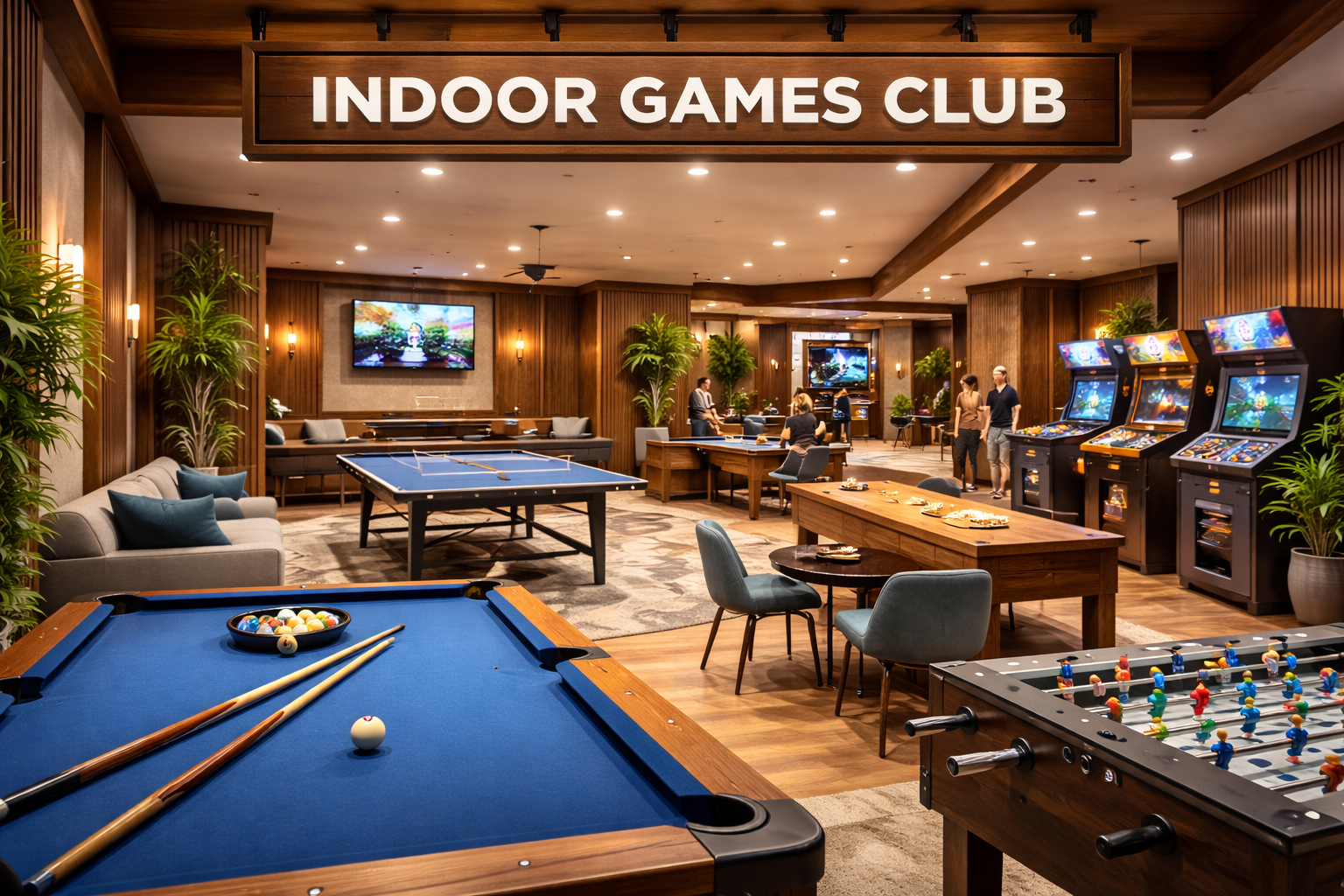 Indoor Games Club at Konkan Bliss Residence